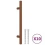 Schrankgriffe 10 Stück Edelstahl Bronze 128 mm von , Schrankknöpfe und Griffe - Ref: Foro24-155374, Preis: 28,85 €, Rabatt: %
