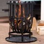 RedFire Garden Fire Pit Dallas Black Steel by RedFire, Chimneys - Ref: Foro24-423888, Price: 88,05 €, Discount: %