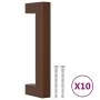 Tiradores para armarios 10 uds acero inoxidable bronce 96 mm de , Pomos y picaportes de armarios - Ref: Foro24-155405, Precio...