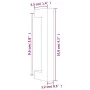 Tiradores para armarios 10 uds acero inoxidable bronce 96 mm de , Pomos y picaportes de armarios - Ref: Foro24-155405, Precio...