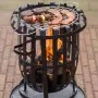 RedFire Garden Fire Pit Dallas Black Steel by RedFire, Chimneys - Ref: Foro24-423888, Price: 88,05 €, Discount: %