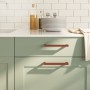Cabinet handles 10 pcs bronze stainless steel 160 mm by , Cabinet knobs and handles - Ref: Foro24-155407, Price: 31,42 €, Dis...