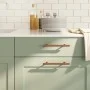 Cabinet handles 10 pcs stainless steel bronze 128 mm by , Cabinet knobs and handles - Ref: Foro24-155430, Price: 33,01 €, Dis...