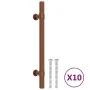 Schrankgriffe 10 Stück Edelstahl Bronze 128 mm von , Schrankknöpfe und Griffe - Ref: Foro24-155430, Preis: 32,75 €, Rabatt: %