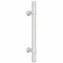 Tiradores para armarios 10 uds acero inoxidable plateado 96 mm de , Pomos y picaportes de armarios - Ref: Foro24-155413, Prec...