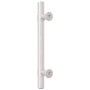 Tiradores para armarios 10 uds acero inoxidable plateado 96 mm de , Pomos y picaportes de armarios - Ref: Foro24-155413, Prec...