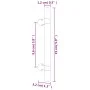 Tiradores para armarios 10 uds acero inoxidable plateado 96 mm de , Pomos y picaportes de armarios - Ref: Foro24-155413, Prec...