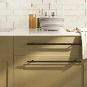 Cabinet handles 5 pcs black stainless steel 320 mm by , Cabinet knobs and handles - Ref: Foro24-155426, Price: 16,29 €, Disco...
