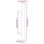 Cabinet handles 20 pcs black stainless steel 96 mm by , Cabinet knobs and handles - Ref: Foro24-3203604, Price: 21,50 €, Disc...