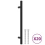 Schrankgriffe 20 Stück schwarzer Edelstahl 160 mm von , Schrankknöpfe und Griffe - Ref: Foro24-3203606, Preis: 23,97 €, Rabat...