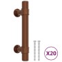 Schrankgriffe 20 Stück Bronze Edelstahl 64 mm von , Schrankknöpfe und Griffe - Ref: Foro24-3203699, Preis: 35,49 €, Rabatt: %