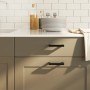 Schrankgriffe 20 Stück schwarzer Edelstahl 96 mm von , Schrankknöpfe und Griffe - Ref: Foro24-3203652, Preis: 33,03 €, Rabatt: %