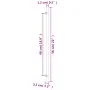 Schrankgriffe 20 Stück silberfarbener Edelstahl 480 mm von , Schrankknöpfe und Griffe - Ref: Foro24-3203690, Preis: 54,04 €, ...