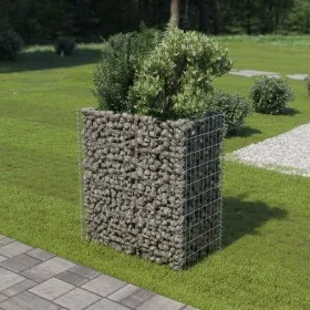Arriate de gaviones de acero 90x50x100 cm de vidaXL, Maceteros y jardineras - Ref: Foro24-143568, Precio: 61,61 €, Descuento: %