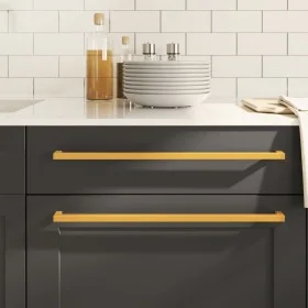 Schrankgriffe 20 Stück goldfarbener Edelstahl 480 mm von , Schrankknöpfe und Griffe - Ref: Foro24-3203650, Preis: 109,55 €, R...