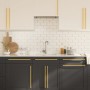 Schrankgriffe 20 Stück goldfarbener Edelstahl 480 mm von , Schrankknöpfe und Griffe - Ref: Foro24-3203650, Preis: 98,22 €, Ra...