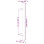 Schrankgriffe 20 Stück silberfarbener Edelstahl 160 mm von , Schrankknöpfe und Griffe - Ref: Foro24-3203686, Preis: 49,79 €, ...