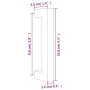 Cabinet handles 20 pcs gold stainless steel 96 mm by , Cabinet knobs and handles - Ref: Foro24-3203644, Price: 35,61 €, Disco...