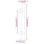 Tiradores para armarios 20 uds acero inoxidable plateado 96 mm de , Pomos y picaportes de armarios - Ref: Foro24-3203684, Pre...