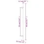 Tiradores para armarios 10 uds acero inoxidable bronce 320 mm de , Pomos y picaportes de armarios - Ref: Foro24-3203717, Prec...