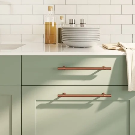 Cabinet handles 20 pcs bronze stainless steel 192 mm by , Cabinet knobs and handles - Ref: Foro24-3203703, Price: 51,90 €, Di...