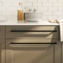 Schrankgriffe 10 Stück schwarzer Edelstahl 480 mm von , Schrankknöpfe und Griffe - Ref: Foro24-3203678, Preis: 66,38 €, Rabat...