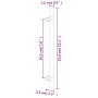 Schrankgriffe 5 Stück schwarzer Edelstahl 192 mm von , Schrankknöpfe und Griffe - Ref: Foro24-155424, Preis: 15,90 €, Rabatt: %