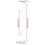 Tiradores para armarios 10 uds acero inoxidable plateado 128 mm de , Pomos y picaportes de armarios - Ref: Foro24-155350, Pre...