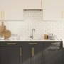 Griffe für 10 Stück goldene Edelstahlschränke 160 mm von , Schrankknöpfe und Griffe - Ref: Foro24-155359, Preis: 21,07 €, Rab...