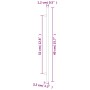 Tiradores para armarios 5 uds acero inoxidable bronce 320 mm von , Schrankknöpfe und Griffe - Ref: Foro24-155378, Preis: 16,6...