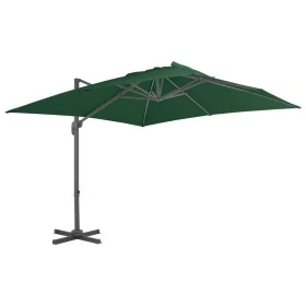Ampelschirm mit grünem Aluminiummast 400x300 cm von vidaXL, Sonnenschirme - Ref: Foro24-44635, Preis: 290,64 €, Rabatt: %