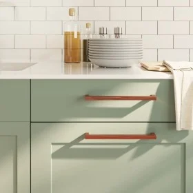 Griffe für 5 Stück Edelstahl-Bronzeschränke 224 mm von , Schrankknöpfe und Griffe - Ref: Foro24-155409, Preis: 24,61 €, Rabat...