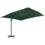 Ampelschirm mit grünem Aluminiummast 400x300 cm von vidaXL, Sonnenschirme - Ref: Foro24-44635, Preis: 296,80 €, Rabatt: %