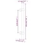 Tiradores para armarios 10 uds acero inoxidable plateado 128 mm by , Cabinet knobs and handles - Ref: Foro24-155414, Price: 1...