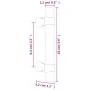 Cabinet handles 10 units stainless steel bronze 64 mm by , Cabinet knobs and handles - Ref: Foro24-155428, Price: 20,51 €, Di...