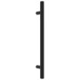 Tiradores para armarios 10 uds acero inoxidable negro 160 mm de , Pomos y picaportes de armarios - Ref: Foro24-155367, Precio...