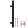 Schrankgriffe 10 Stück Edelstahl Schwarz 96 mm von , Schrankknöpfe und Griffe - Ref: Foro24-155365, Preis: 15,10 €, Rabatt: %