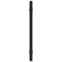 Tiradores para armarios 10 uds acero inoxidable negro 160 mm de , Pomos y picaportes de armarios - Ref: Foro24-155423, Precio...
