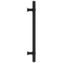 Tiradores para armarios 10 uds acero inoxidable negro 160 mm de , Pomos y picaportes de armarios - Ref: Foro24-155423, Precio...