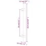 Tiradores para armarios 10 uds acero inoxidable negro 160 mm de , Pomos y picaportes de armarios - Ref: Foro24-155423, Precio...