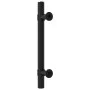 Tiradores para armarios 10 uds acero inoxidable negro 96 mm de , Pomos y picaportes de armarios - Ref: Foro24-155421, Precio:...