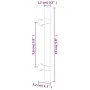 Cabinet handles 10 units stainless steel black 96 mm by , Cabinet knobs and handles - Ref: Foro24-155421, Price: 22,53 €, Dis...