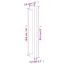 Tiradores para armarios 5 uds acero inoxidable negro 192 mm de , Pomos y picaportes de armarios - Ref: Foro24-155400, Precio:...