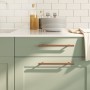 Cabinet handles 20 units stainless steel bronze 192 mm by , Cabinet knobs and handles - Ref: Foro24-3203615, Price: 55,39 €, ...