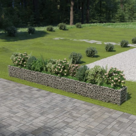 Steel gabion bed 540x50x50 cm by vidaXL, Pots and planters - Ref: Foro24-143567, Price: 135,34 €, Discount: %