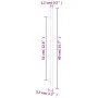 Tiradores para armarios 20 uds acero inoxidable bronce 320 mm de , Pomos y picaportes de armarios - Ref: Foro24-3203617, Prec...