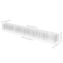 Steel gabion bed 540x50x50 cm by vidaXL, Pots and planters - Ref: Foro24-143567, Price: 135,34 €, Discount: %