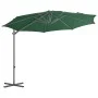 Ampelschirm mit grünem Stahlmast 300 cm von vidaXL, Sonnenschirme - Ref: Foro24-44629, Preis: 94,72 €, Rabatt: %
