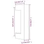 Cabinet handles 20 units stainless steel golden 64 mm by , Cabinet knobs and handles - Ref: Foro24-3203643, Price: 34,00 €, D...