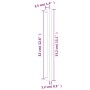 Schrankgriffe 20 Stk. Silber Edelstahl 320 mm von , Schrankknöpfe und Griffe - Ref: Foro24-3203641, Preis: 52,89 €, Rabatt: %